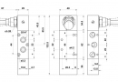 Разпределител 5223A ML90, 5/3, 1/4"