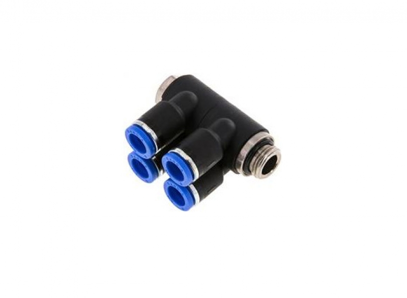 Разклонител 1/4" - 8 mm, 4 извода