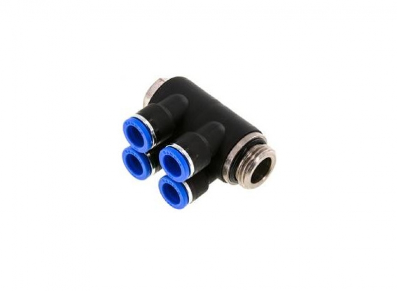 Разклонител 1/2" - 10 mm, 4 извода