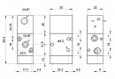 Разпределител 321 MC, 3/2, 1/8"