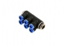 Разклонител 1/2" - 10 mm, 6 извода