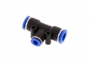 Т-съединител, редуциращ 10mm - 6mm