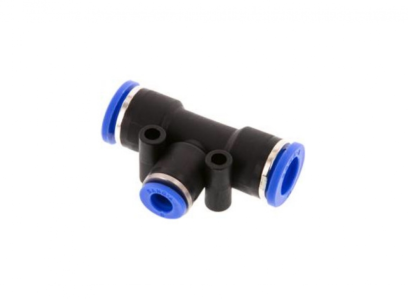 Т-съединител, редуциращ 10mm - 6mm