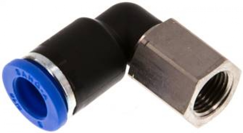 Г-съединител, с вътрешна резба 1/8" - 8mm