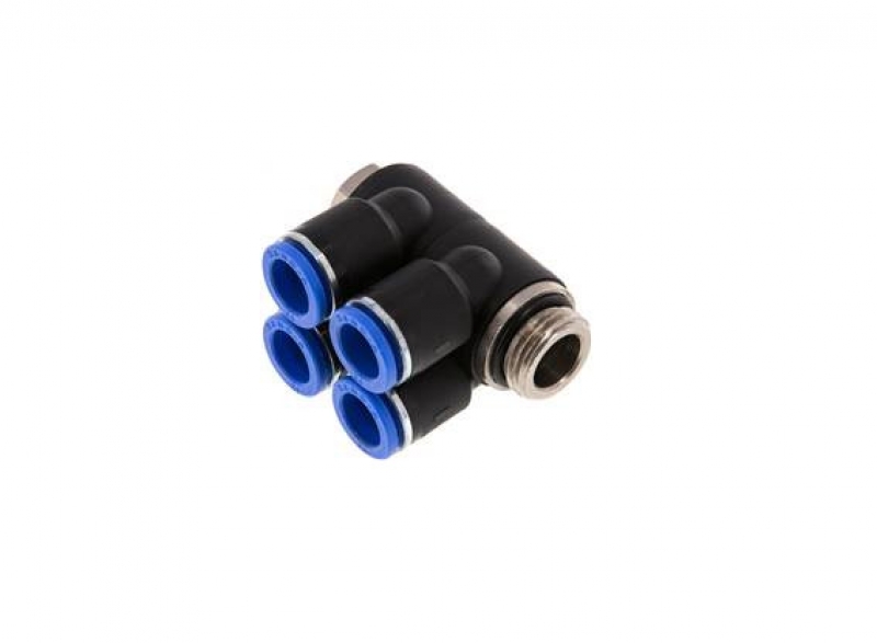 Разклонител 1/2" - 12 mm, 4 извода