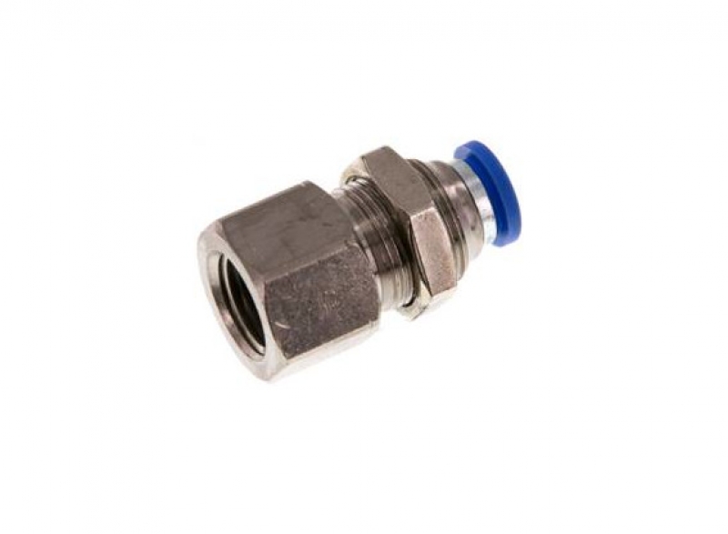 Съединител за преграда 1/4" - 8mm