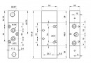 Разпределител 521 CC, 5/2, 1/8"