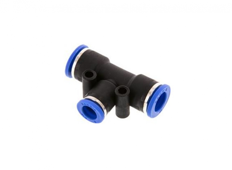 Т-съединител, редуциращ 10mm - 8mm