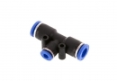 Т-съединител, редуциращ 8mm - 4mm