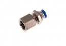 Съединител за преграда 1/4" - 6mm