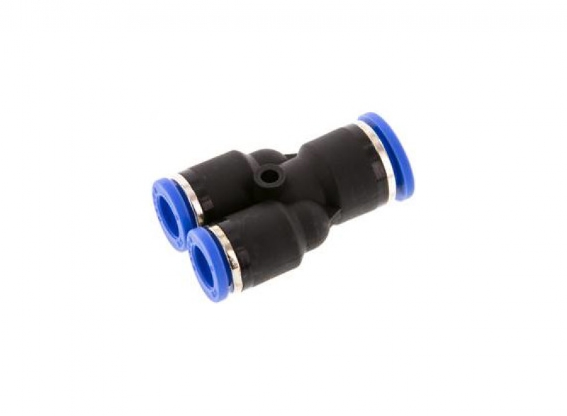 Y-съединител, редуциращ 10mm - 8mm